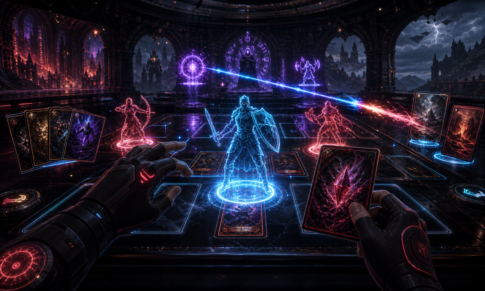 Blackfall VR arena concept art